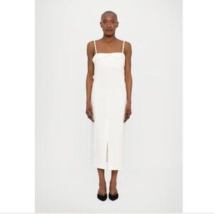 NEW XL White Iro Paris IRO Zyra Cut-Out Maxi Dress